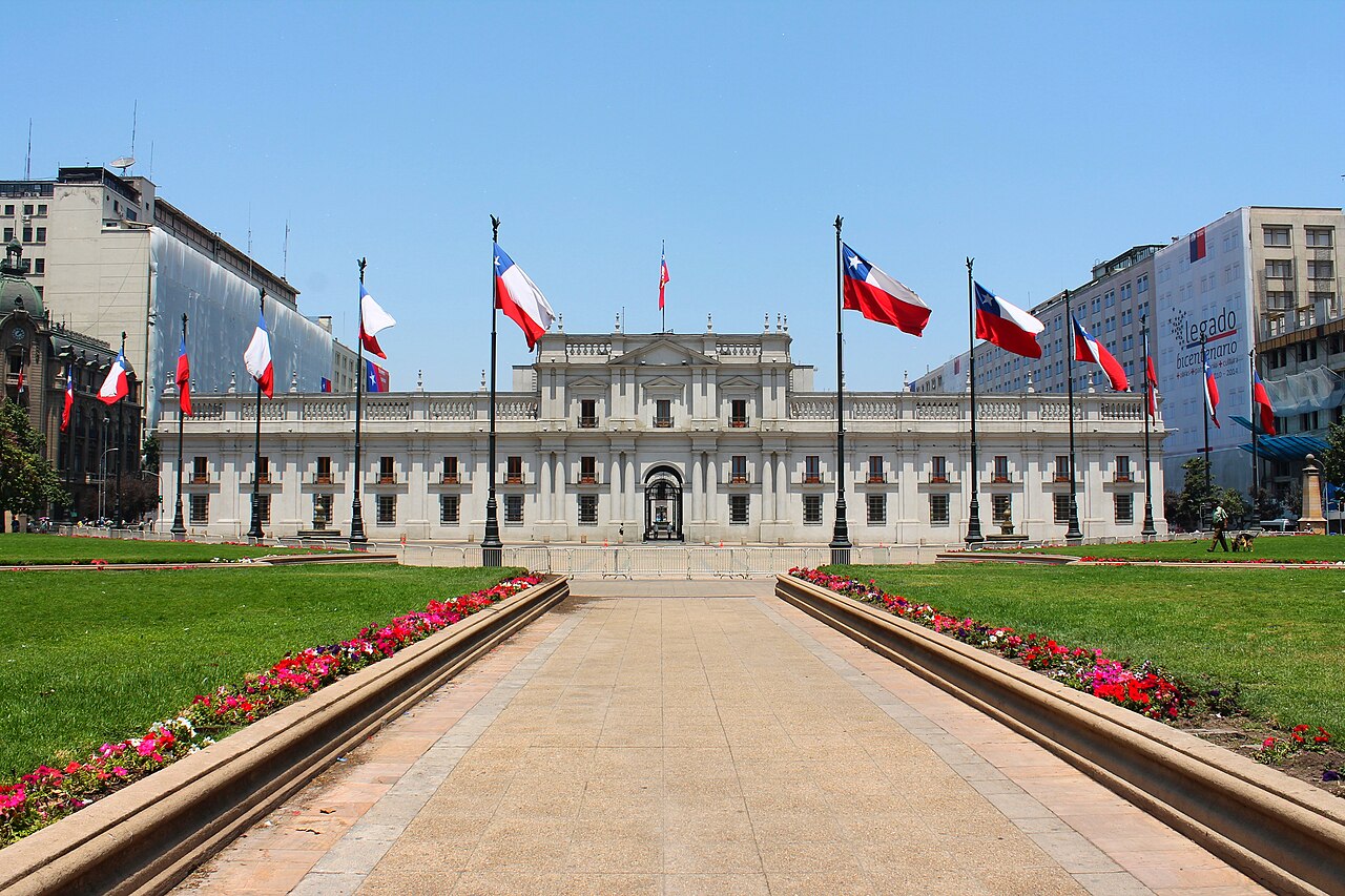 Palacio de La Moneda, Santiago de Chile